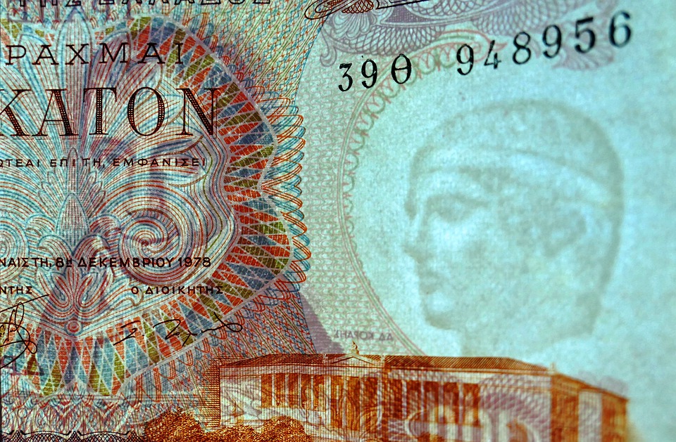 řecké drachmy